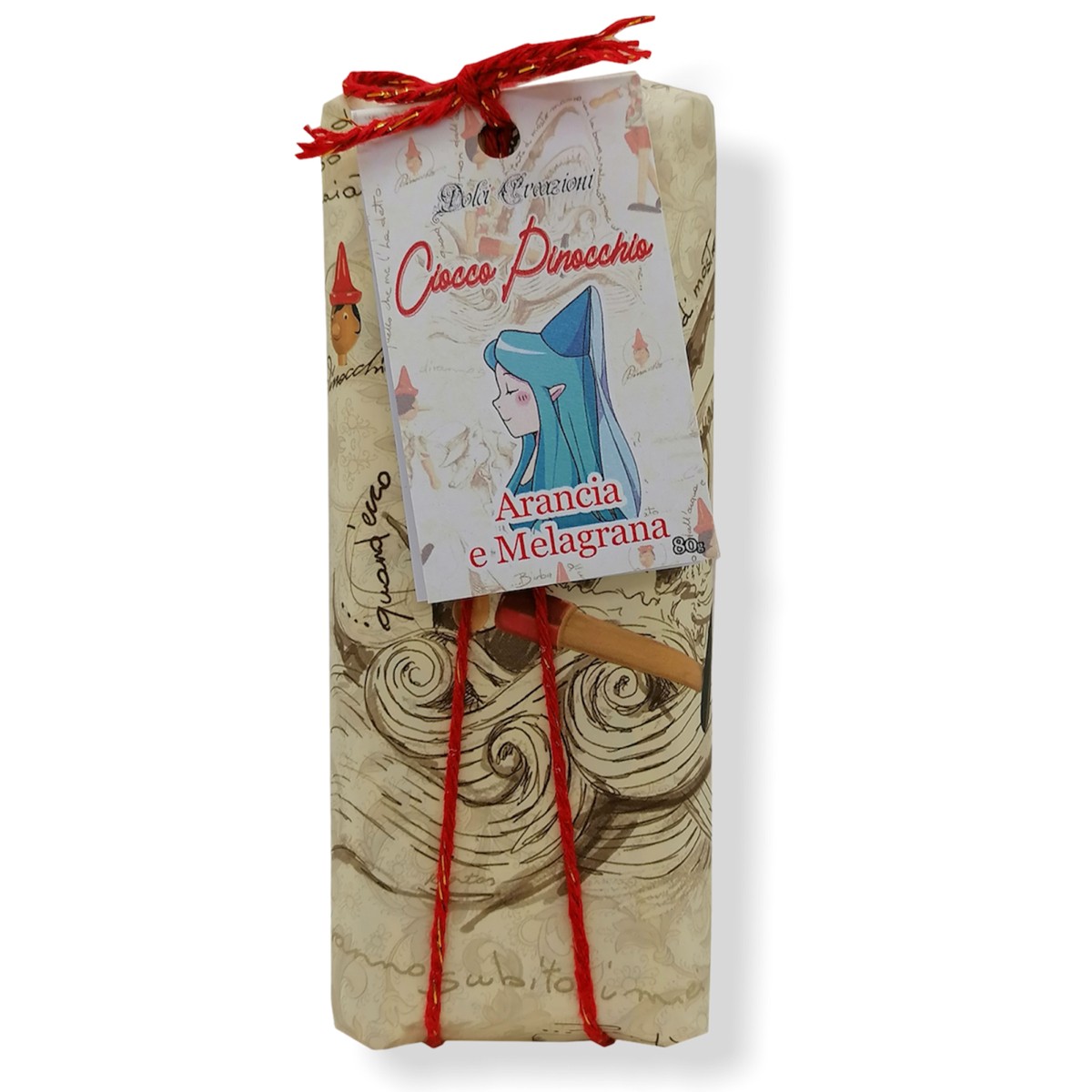 Dolci Creazioni CIOCCOLATA CIOCCOPINOCCHIO LA FATA DAI CAPELLI TURCHINI 