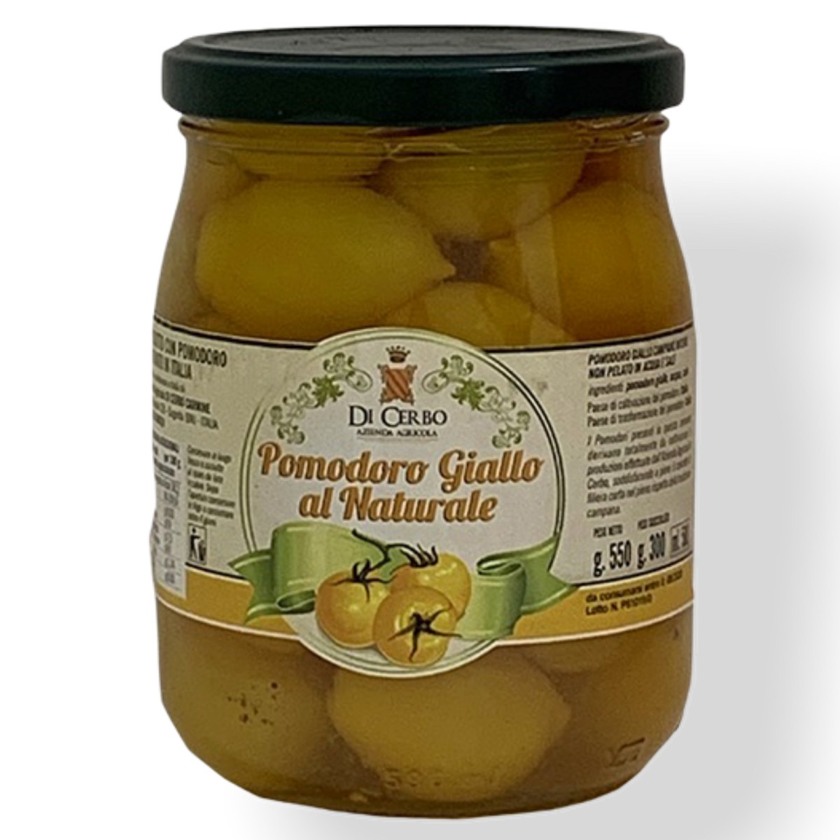 Azienda Agricola di Cerbo POMODORO CILIEGINO GIALLO AL NATURALE 