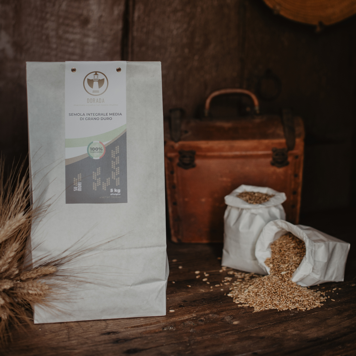Mulino su Mori SEMOLA MEDIA INTEGRALE DI GRANO DURO 