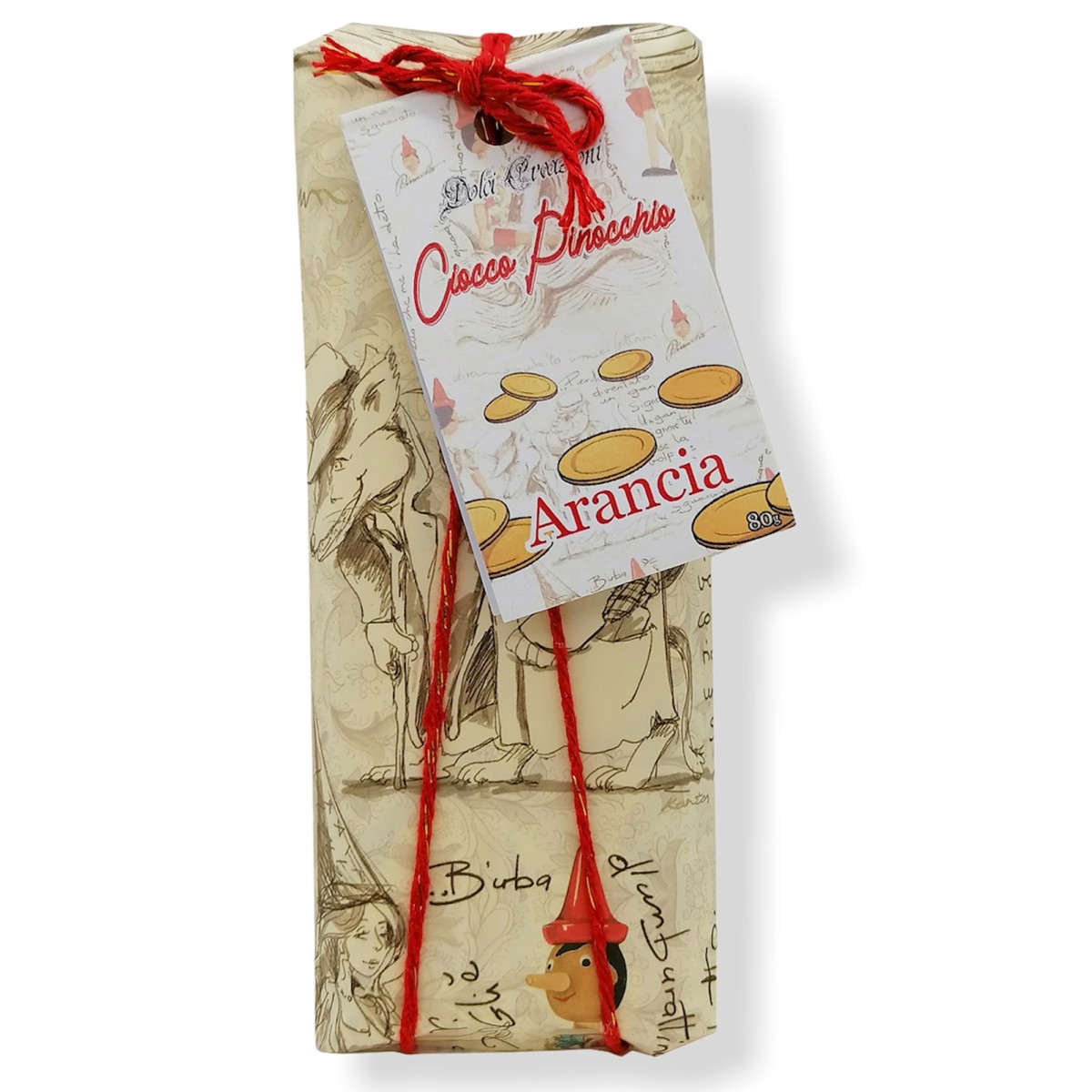 Dolci Creazioni CIOCCOLATO CIOCCOPINOCCHIO ZECCHINI D&#039;ORO 